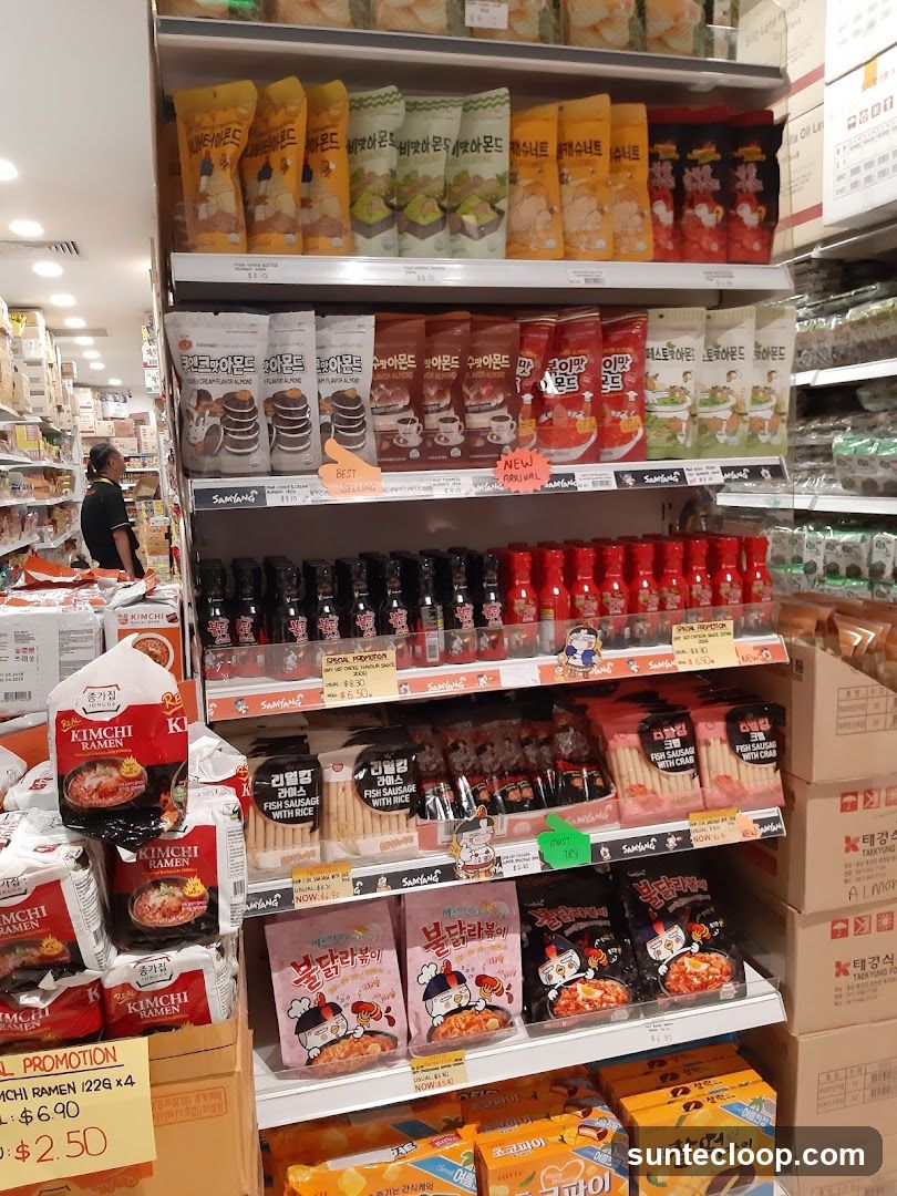 Korean Snacks and Ramen