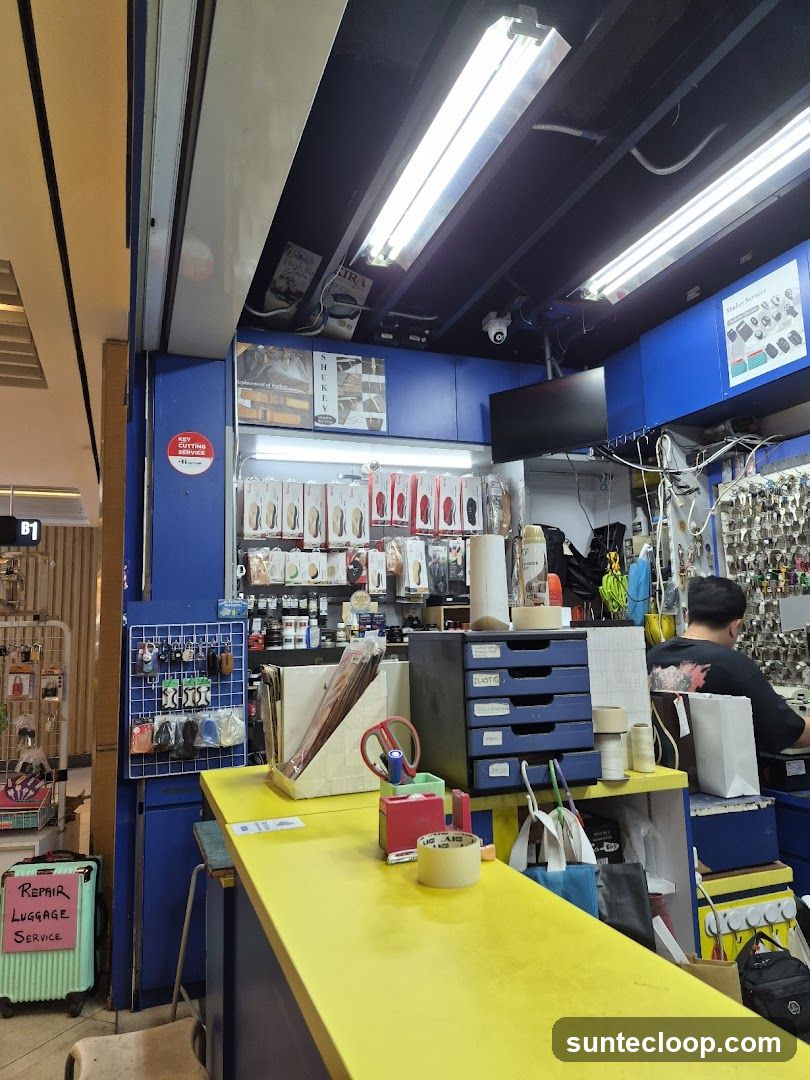 Key Cutting and Luggage Repair Service