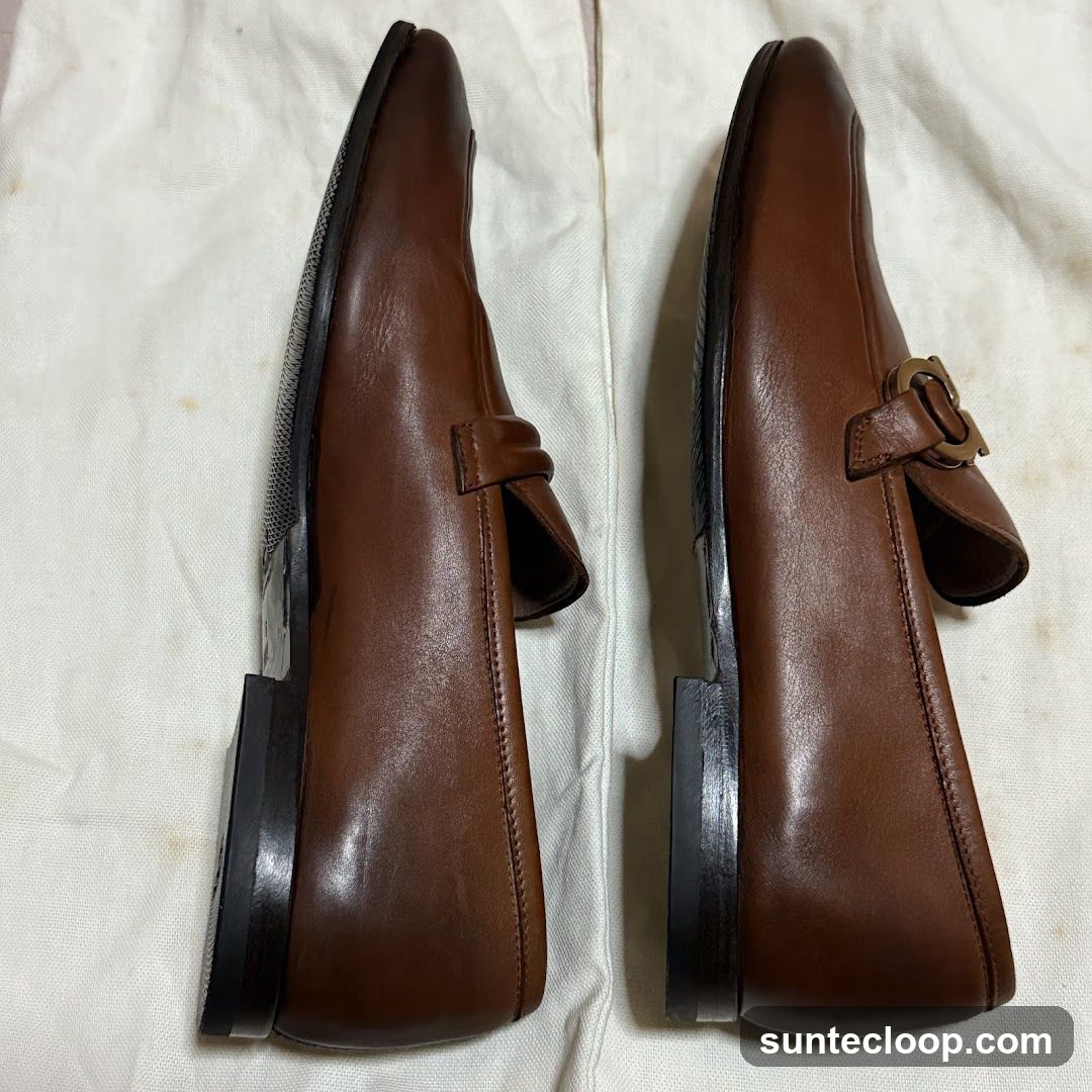Brown Leather Loafers