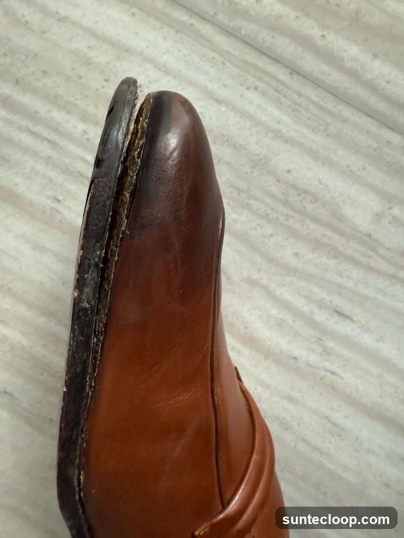Damaged Shoe Sole