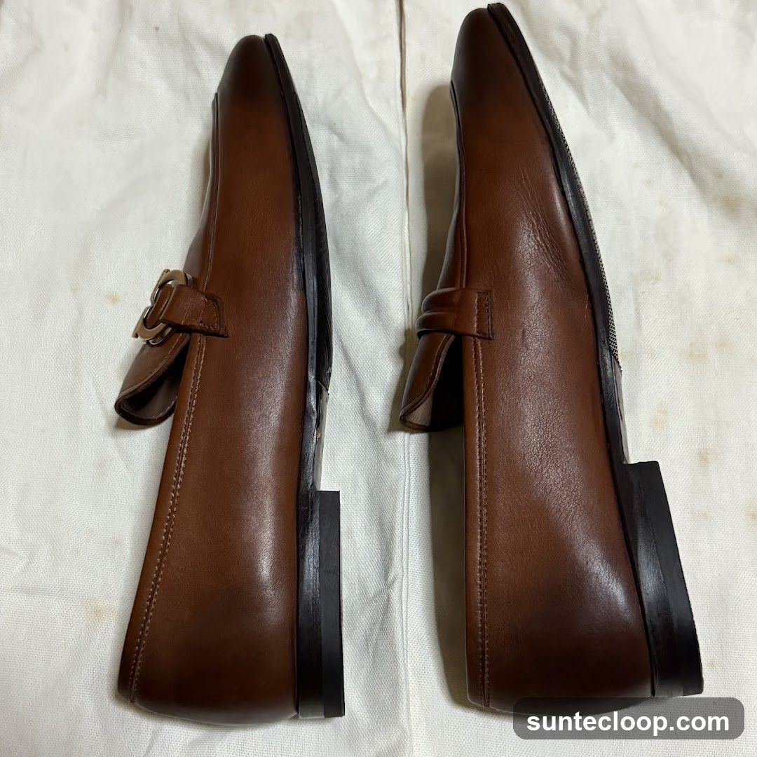 Brown Leather Loafers
