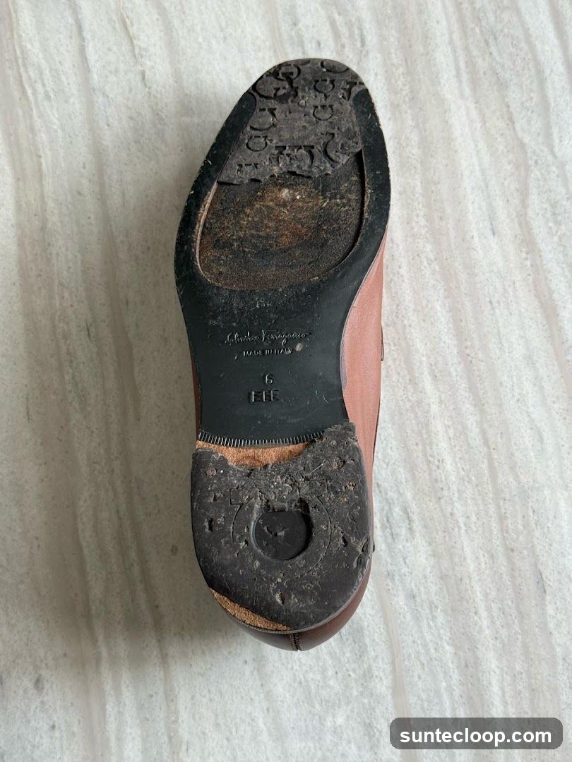 Worn Shoe Sole