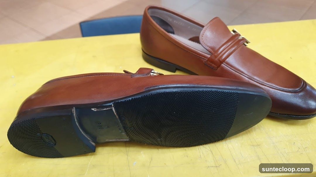 Brown Leather Loafers