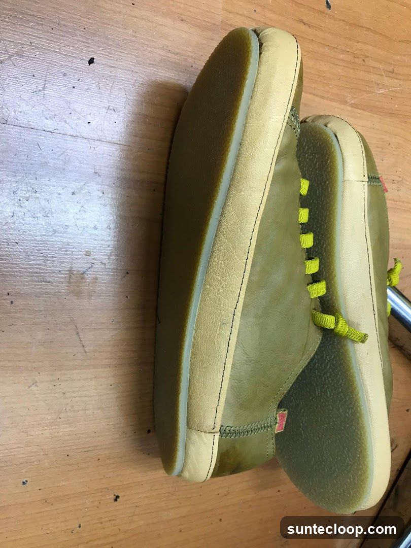 Green Leather Shoes