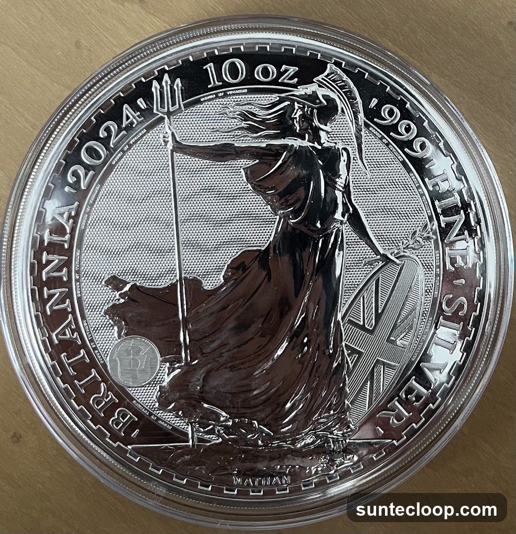 2024 Britannia 10 oz Silver Coin