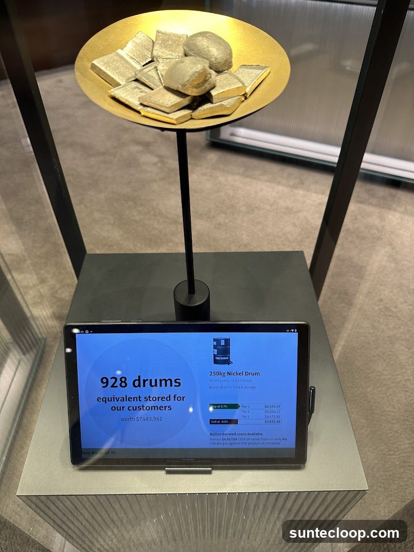 Nickel Drum Display