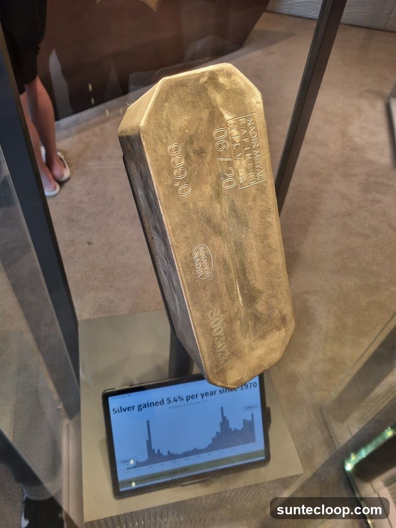 Silver Bar Display