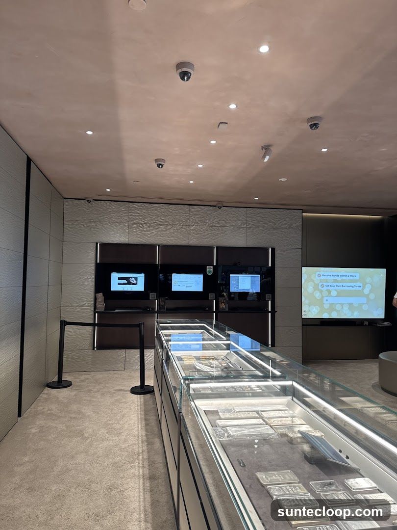 Display Case with Bars