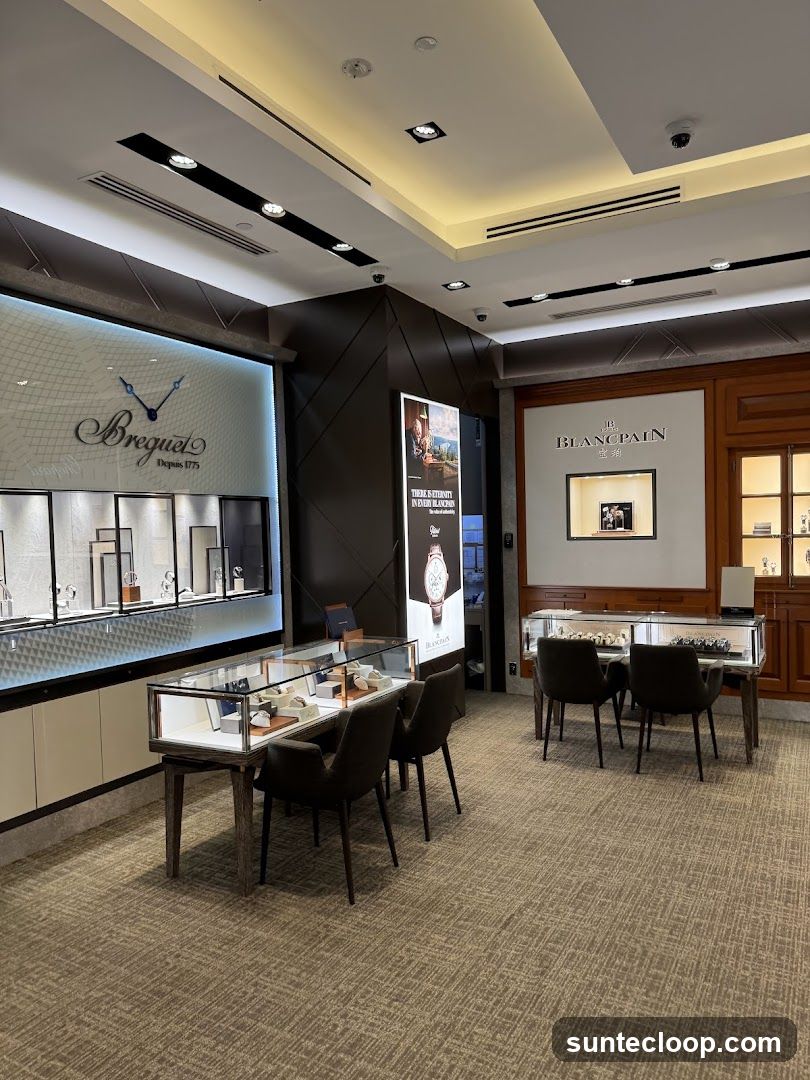 Luxury Watch Store Interior