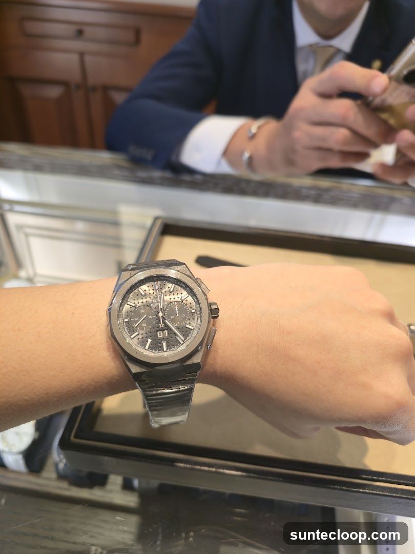 Watch on Wrist