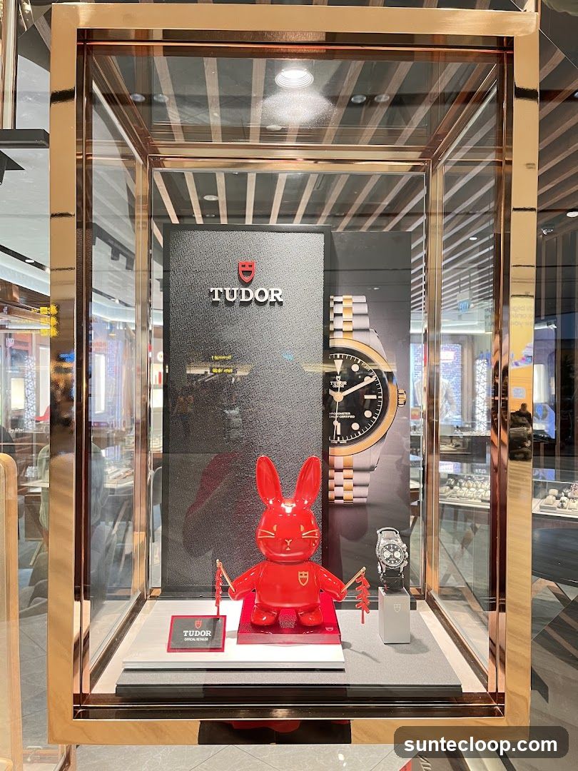 Tudor Watch Display