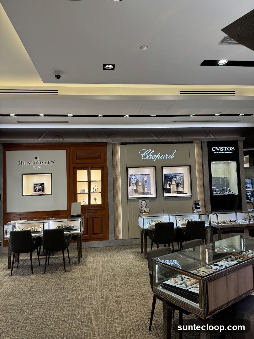 Luxury Watch Store Interior