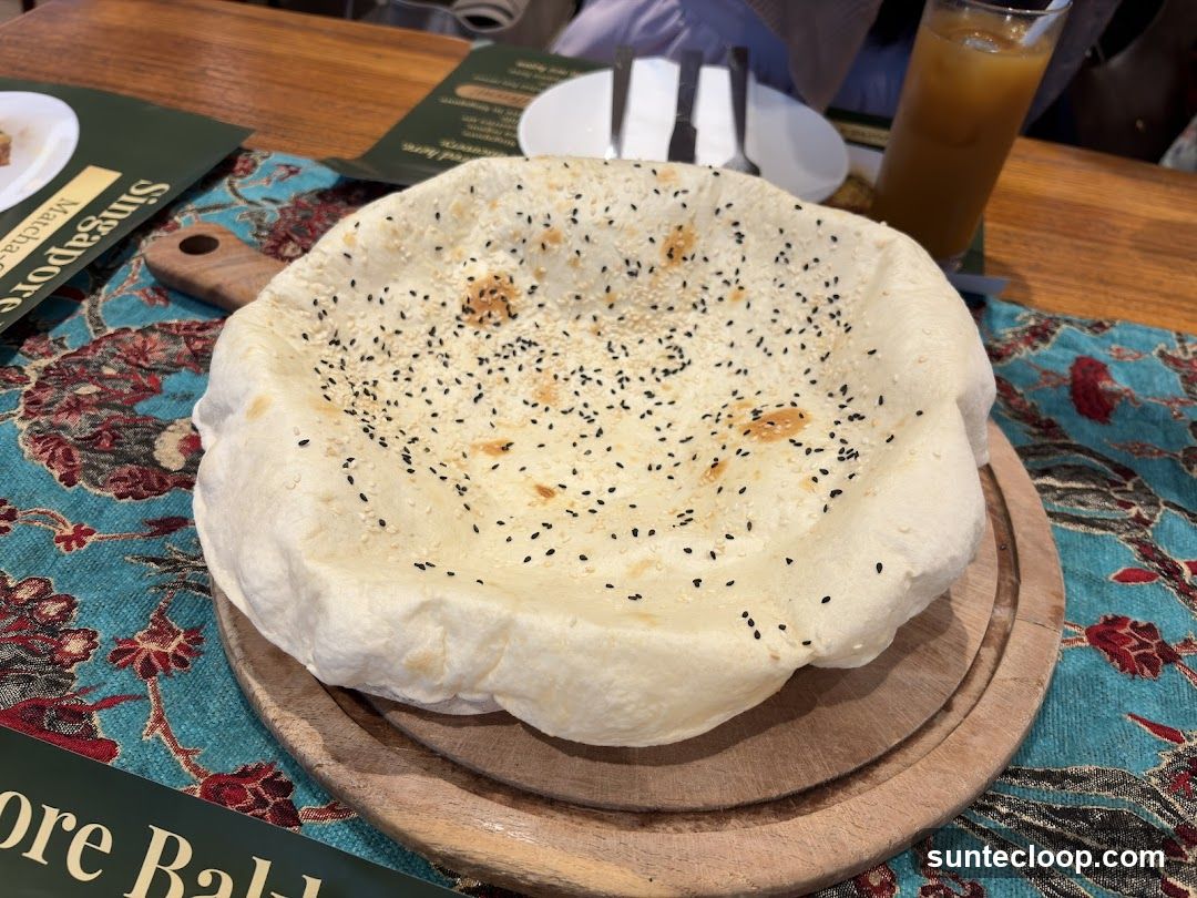 Flatbread with Sesame Seeds