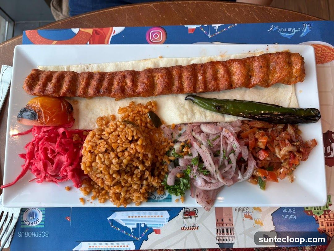 Adana Kebab Plate