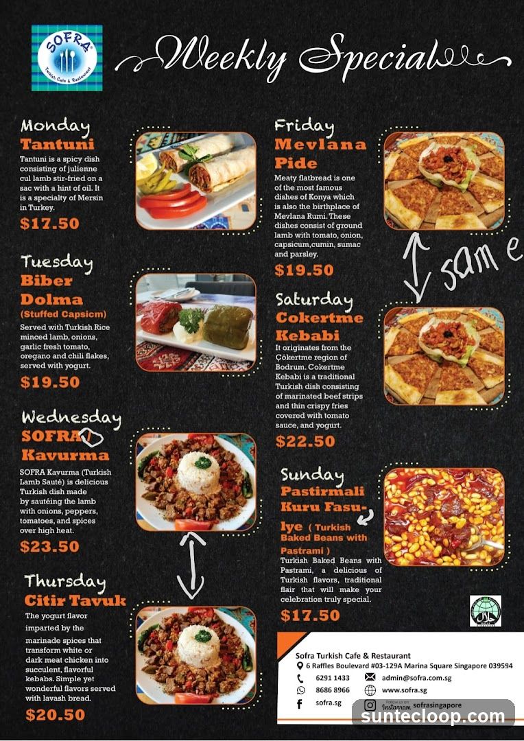 Weekly Specials