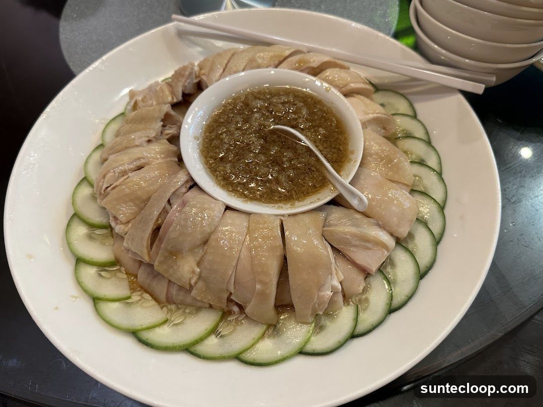 Hainanese Chicken Rice