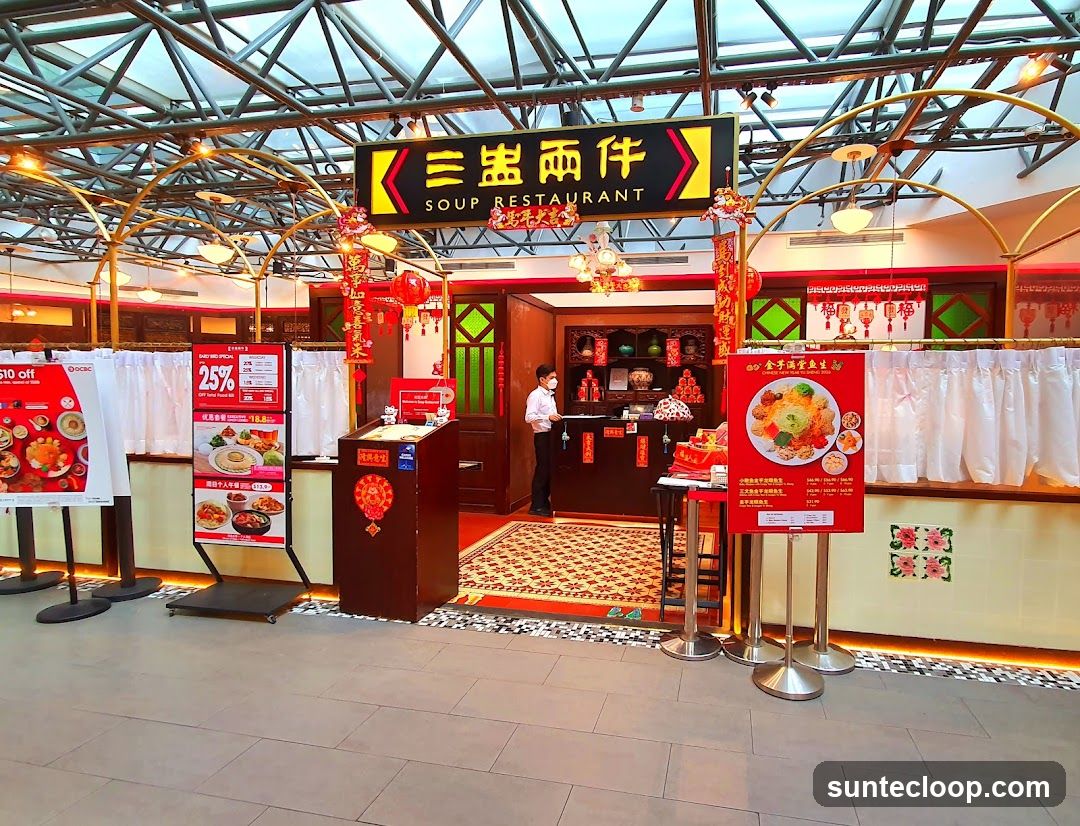 Soup Restaurant Entrance