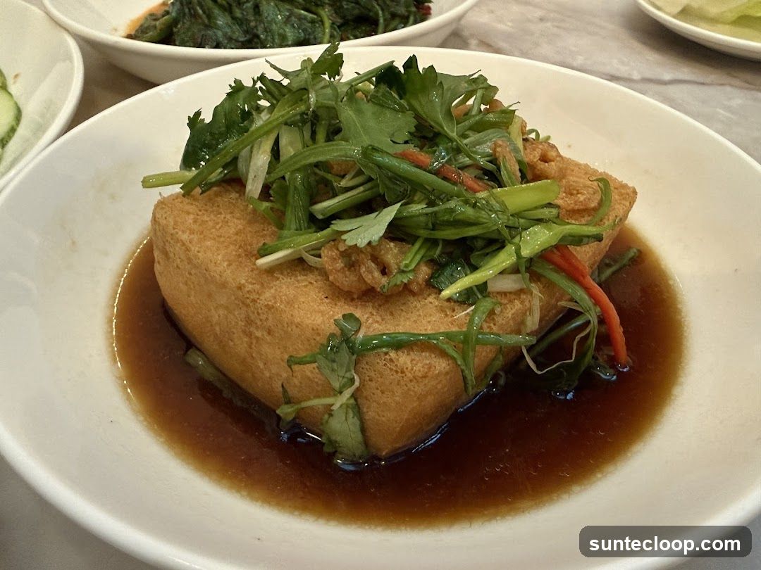Fried Tofu with Sauce