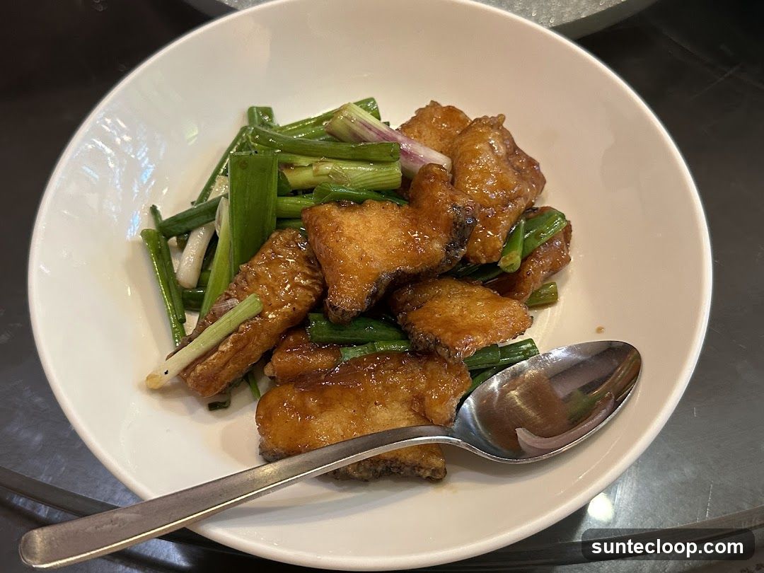 Fish with Scallions