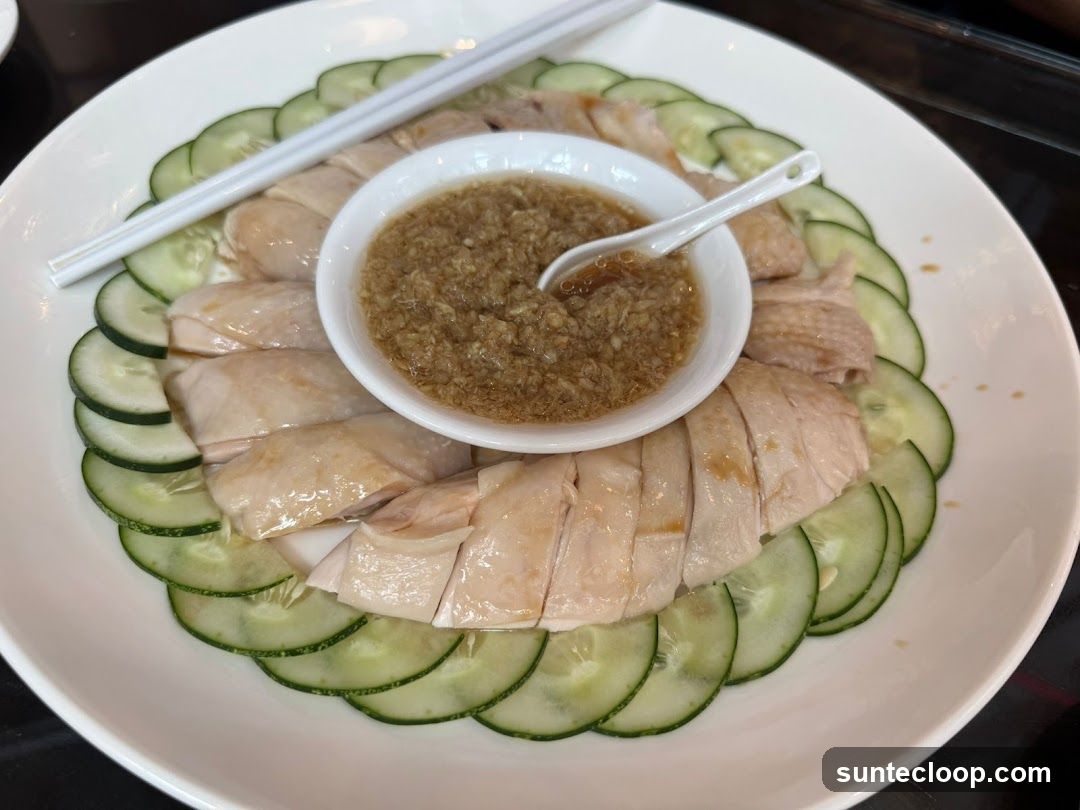 Hainanese Chicken Rice