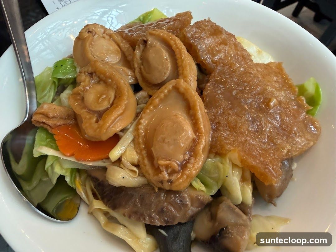 Braised Abalone with Vegetables