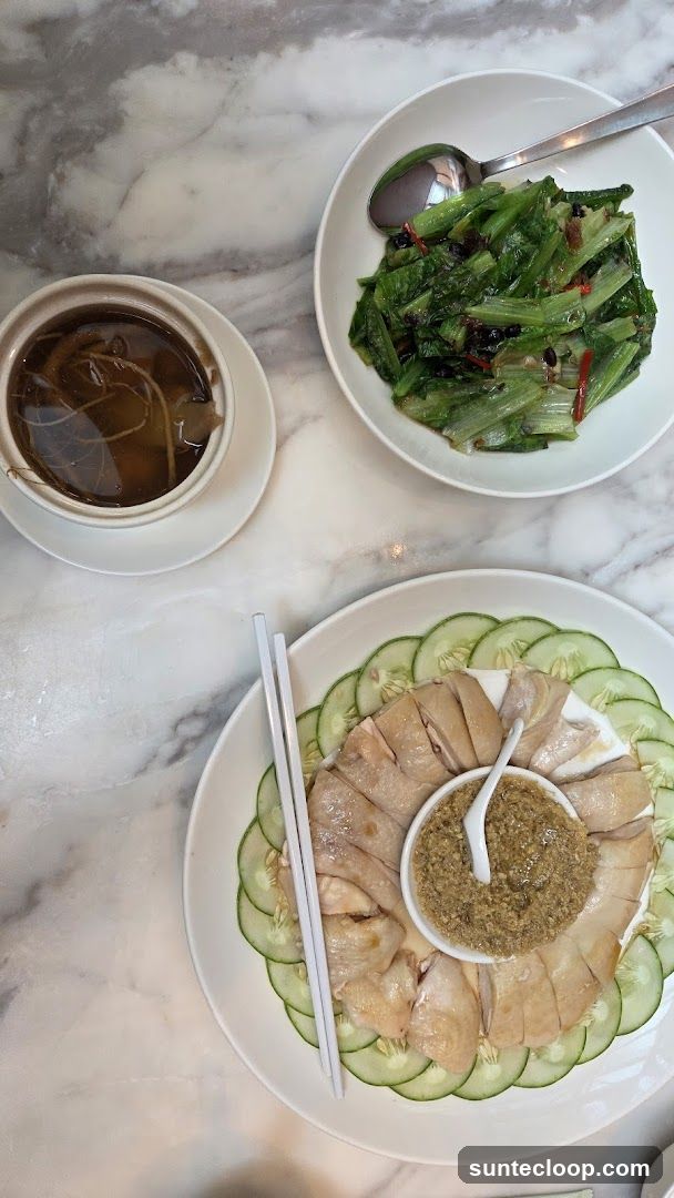 Hainanese Chicken Rice