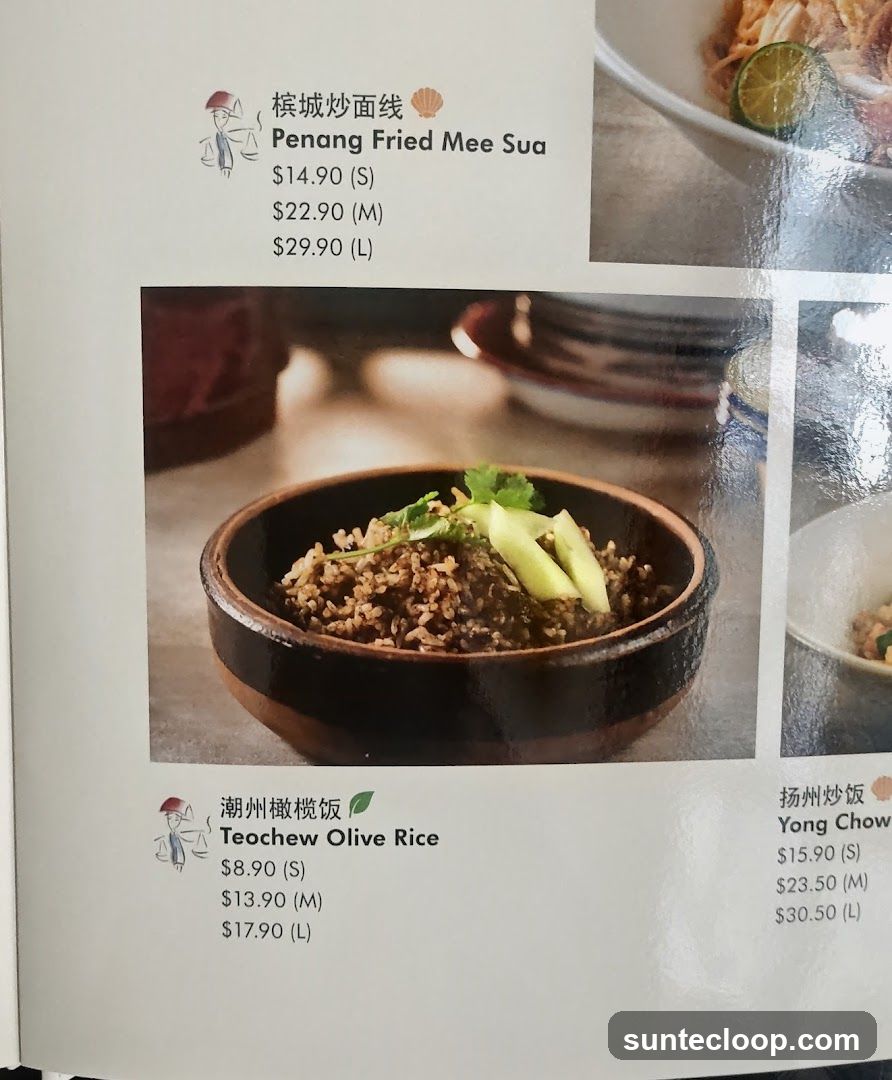 Menu Items