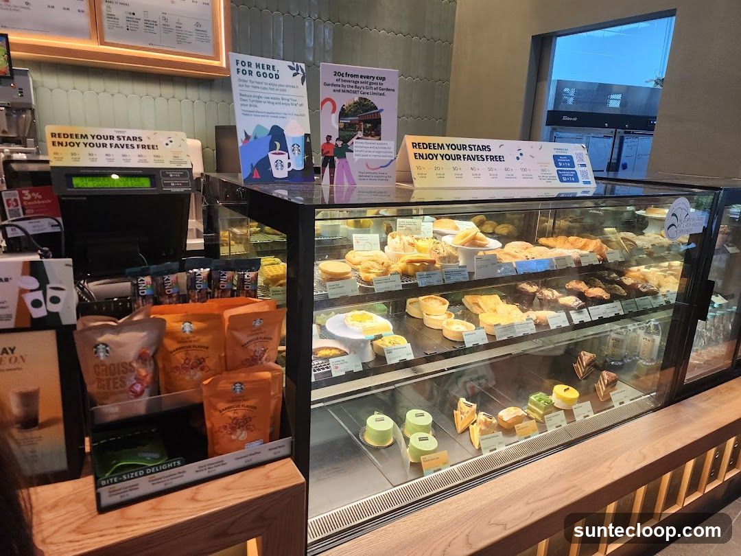 Starbucks Pastry Display
