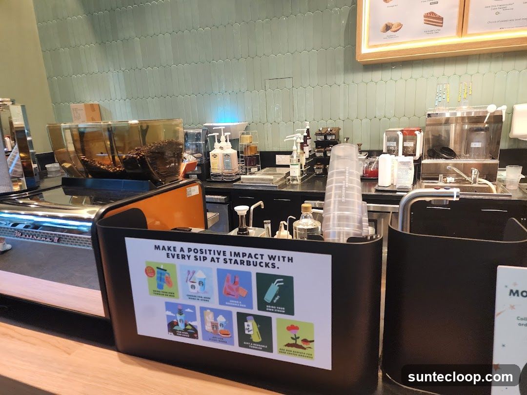 Starbucks Counter