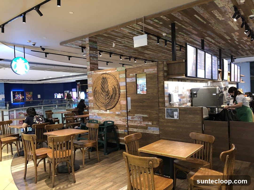 Interior of a coffee shop