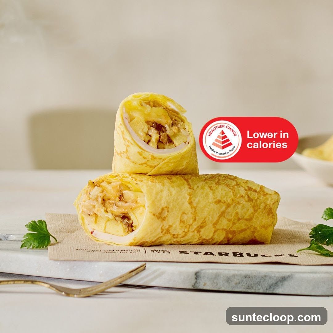 Starbucks Healthier Choice Wrap