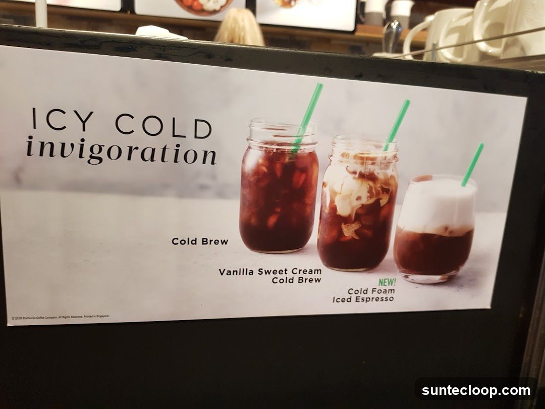 Cold Brew and Iced Espresso Advertisement