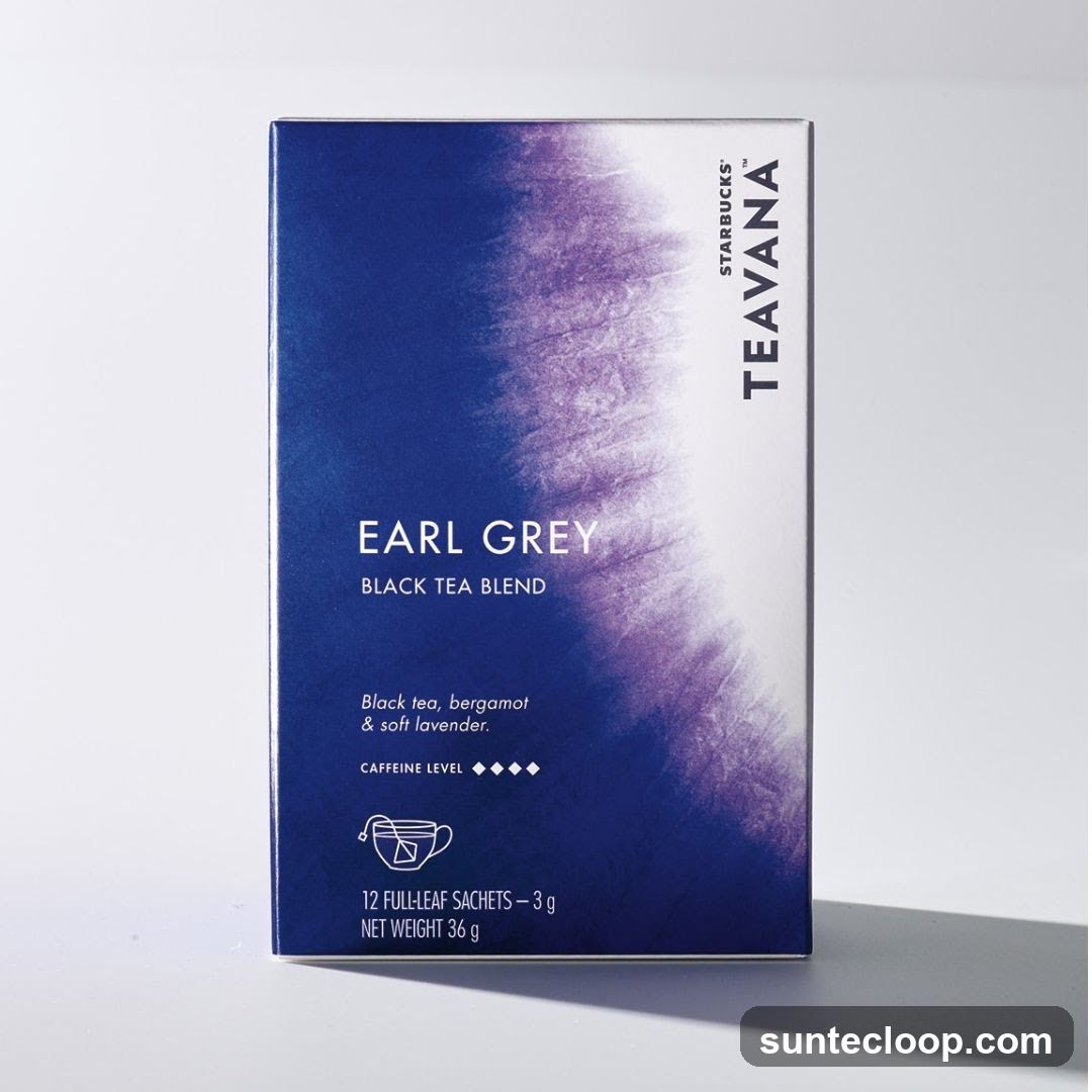 Starbucks Teavana Earl Grey Tea Box