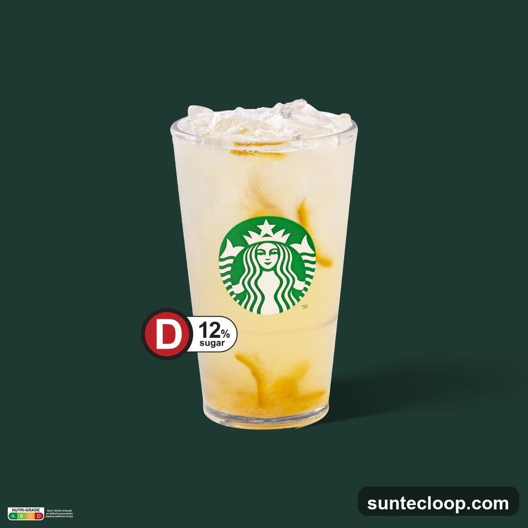 Starbucks Drink with Sugar Information