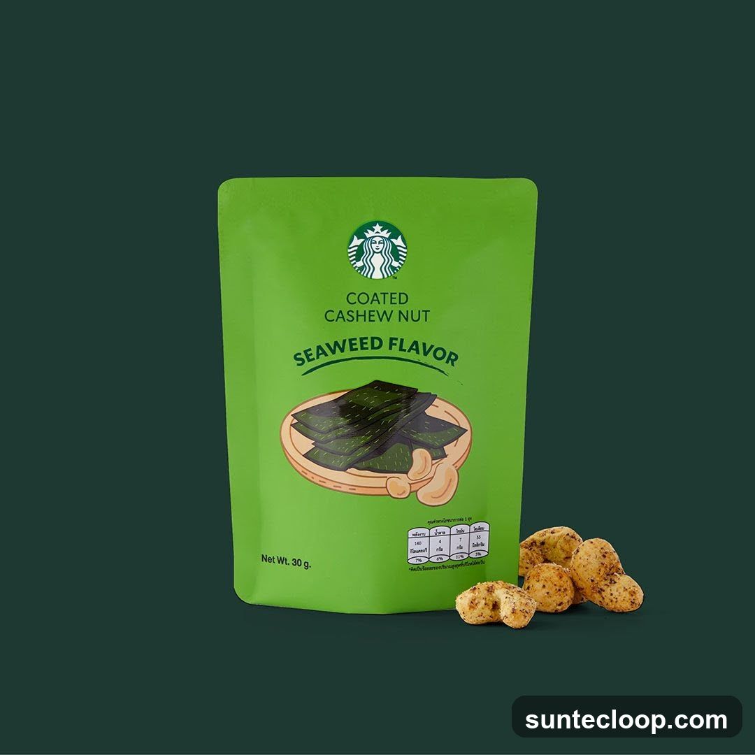 Starbucks Coated Cashew Nut Seaweed Flavor
