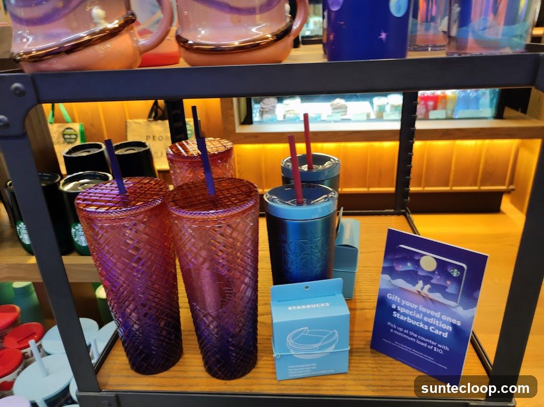 Starbucks Merchandise Display