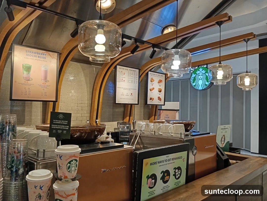Starbucks Counter