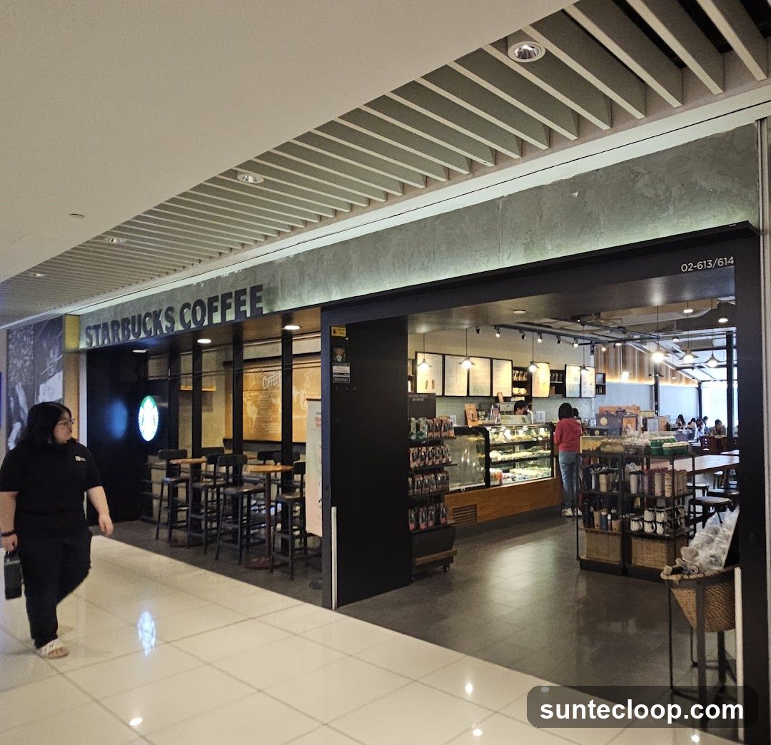 Starbucks Coffee Storefront