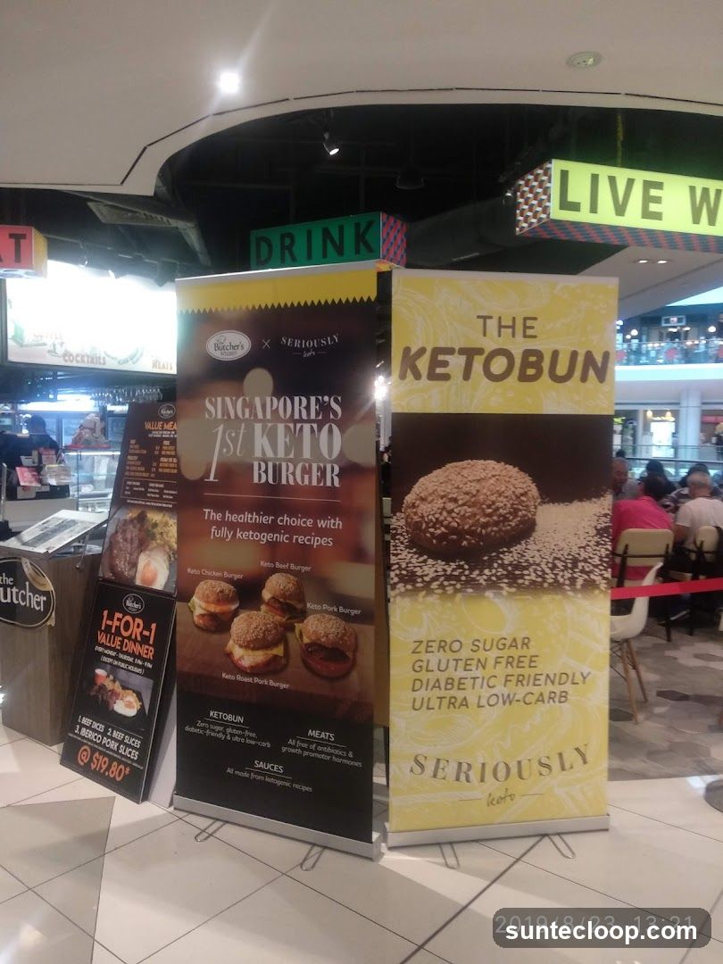 Keto Burgers and Ketobun Promotion
