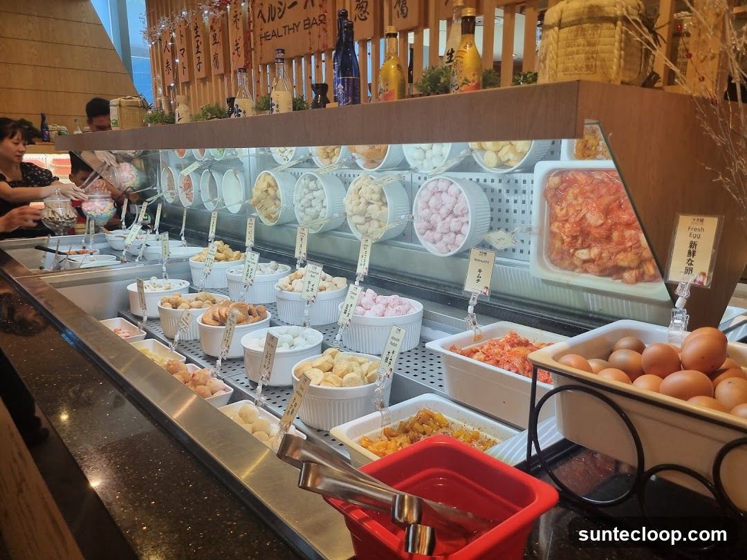 Food Buffet Display