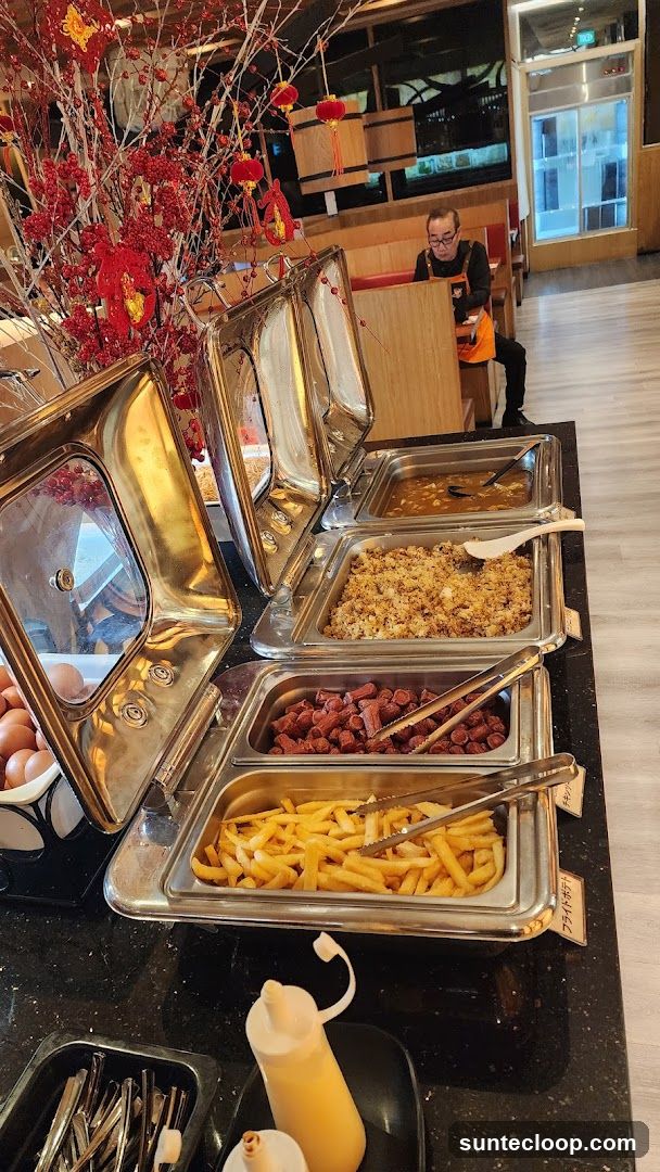 Buffet Food Display