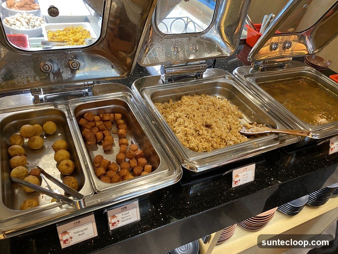 Buffet Food Display