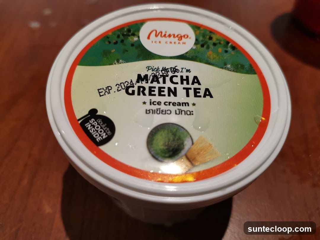 Matcha Green Tea Ice Cream