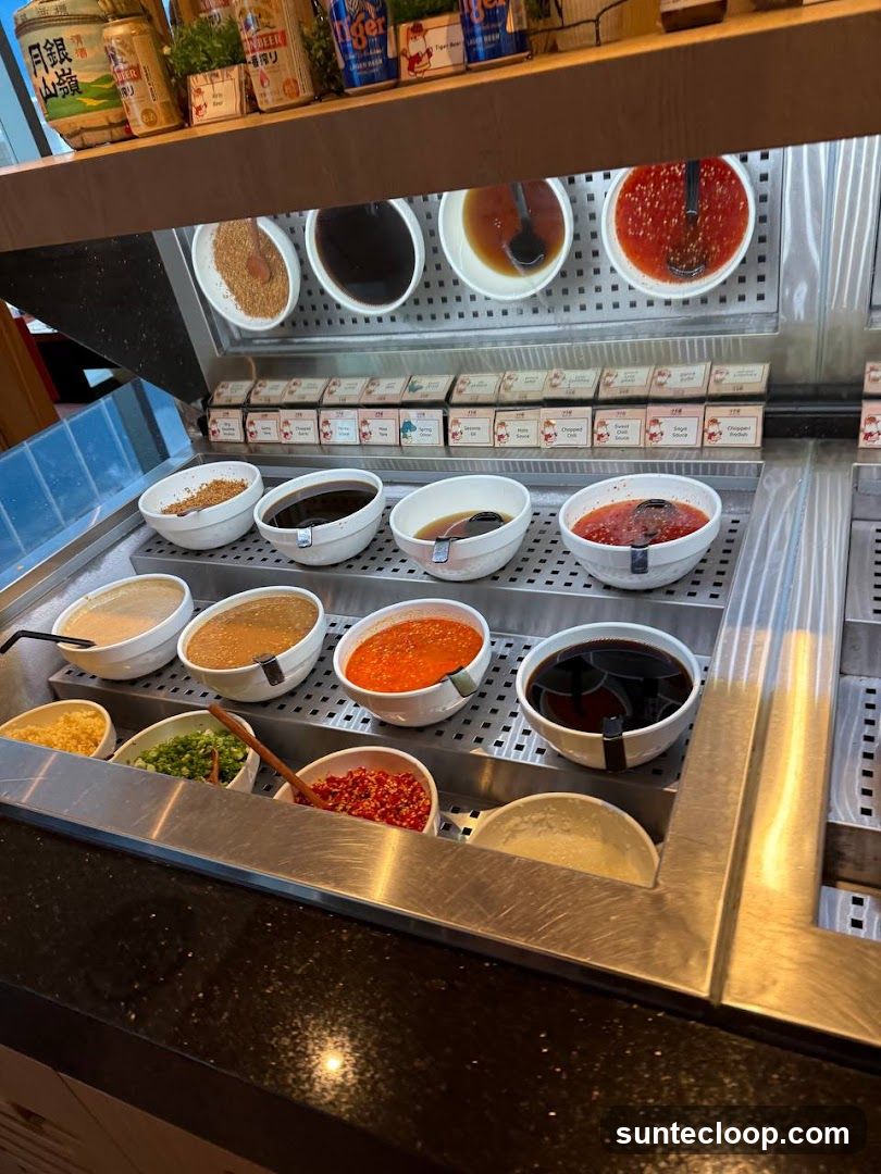 Condiment Bar