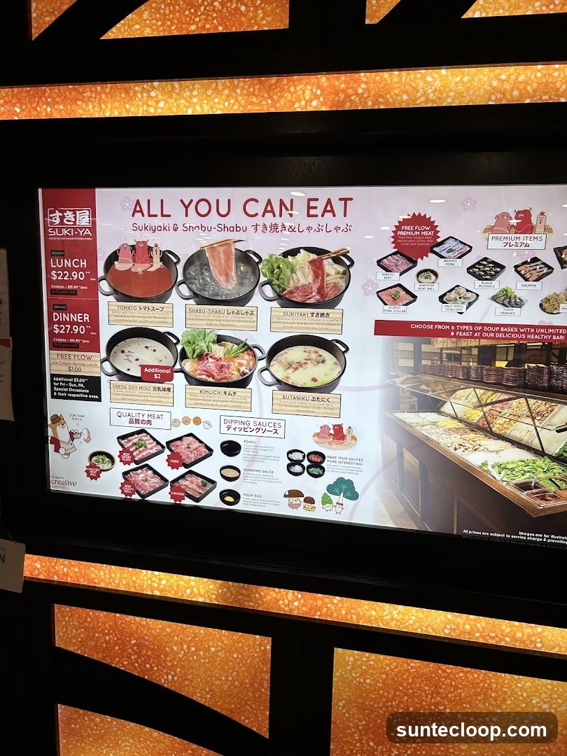 SUKI-YA ALL YOU CAN EAT Sukiyaki & Shabu-Shabu