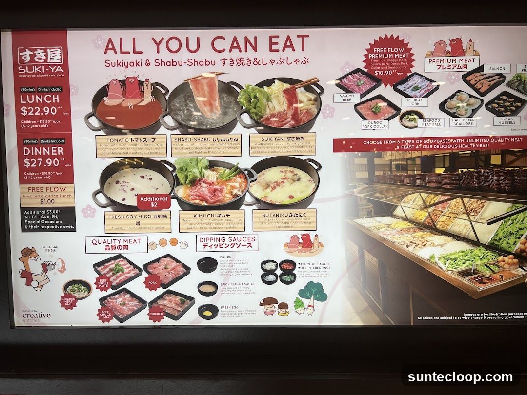 SUKI-YA ALL YOU CAN EAT Sukiyaki & Shabu-Shabu
