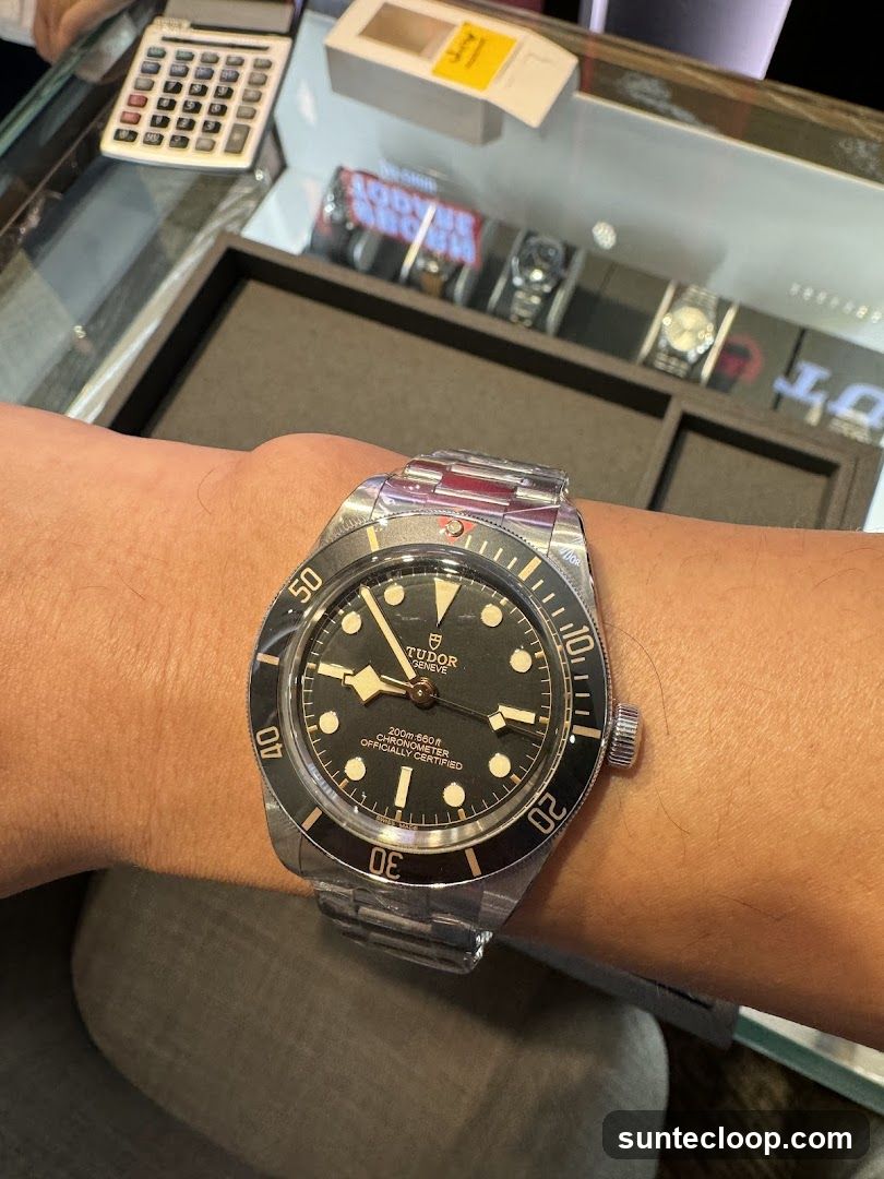 Tudor Watch on Wrist