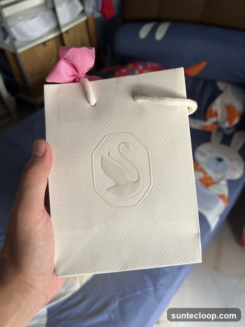 Gift Bag with Swan Logo
