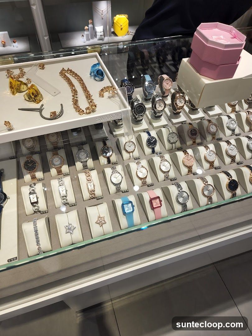Jewelry and Watch Display