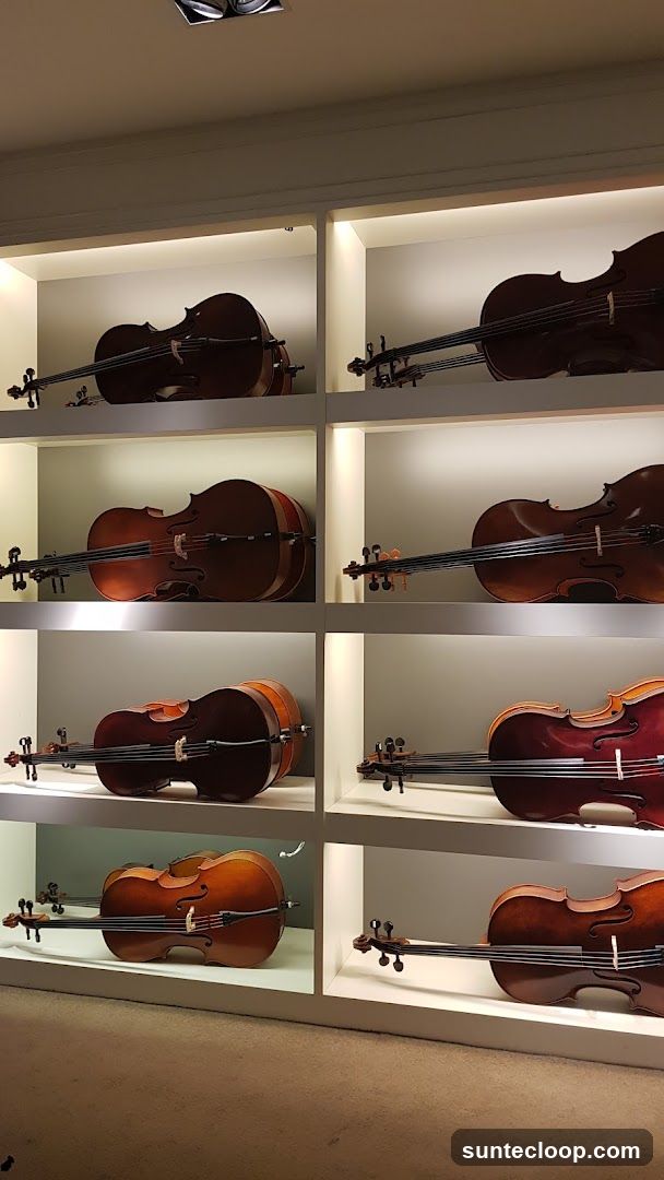 Cellos on Display